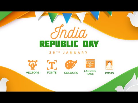 India Republic Day free design resources
