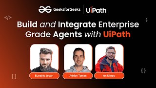 UiPath LangGraph Agent. Build and integrate an enterprise ready Agent with UiPath