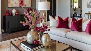 Luxury Living Room Decorating Ideas 2026 Coffee Table Decorating Ideas & Home Interior Design Trends