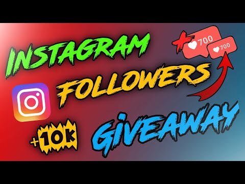 Instagram free followers giveaway 🎁✨ || Winner Get  Free 10K Followers