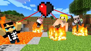 Minecraft but We SHARE EVERYTHING!