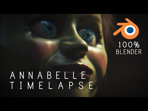 Annabelle time lapse sculpting - 100% Blender