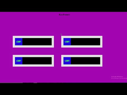 Keyframes in HTML | Interesting as well as Amazing