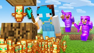 Minecraft Manhunt, But Drops Are Random...