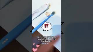 OMG! Home toothpaste always moldy? Try this #Nobaton #Couples #ToothpasteHack #ToothpasteAesthetics