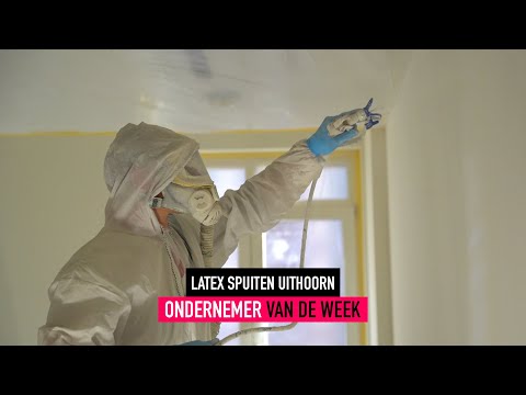 Ondernemer van de week - Latex spuiten Uithoorn