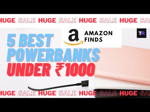 Portable Power 🔋 on a Budget!⚡️Best 5 Power Banks Under ₹1000  | Amazon Finds | Amazon's Hidden Gems