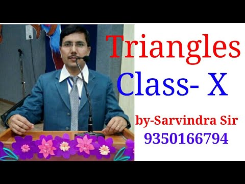 Triangle chapter 6 maths class 10