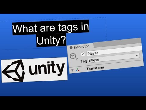 The basics of tags in Unity #1, Using tags to your advantage in Unity.