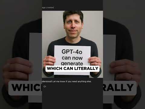 OpenAI’s New 4o Image Generator🔥| The Next-Level AI Image Generator