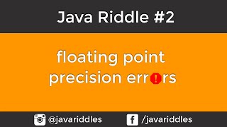 Floating point precision Error in Java | Float and Double Data Type rounding off error.