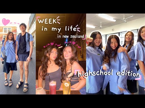 ♡ nz high school week in my life: uniform swap, going out w/ friends