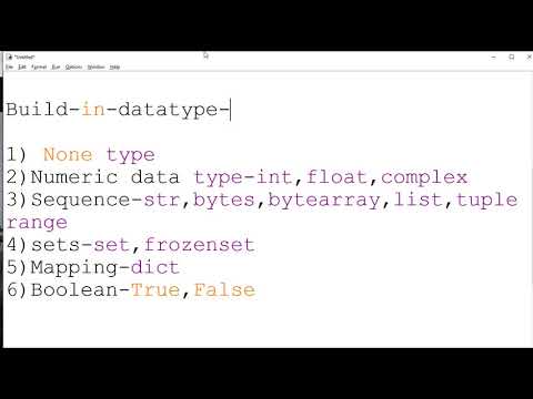 Datatype