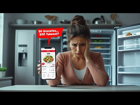 Lena Tried the ‘30-Days No Grocery Shopping’ Challenge… Then Spent $300 on Takeout 😬🍕