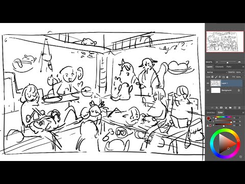 sketching honkai star rail! [mic on + ambience]