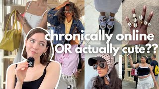 real life vs online trends for spring/summer 2025