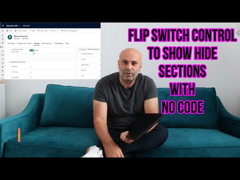 Power Apps Flip Switch with No Code | #PowerPlatformTV 012