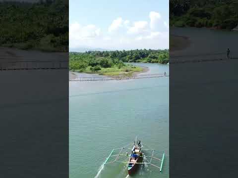 Hanging Bridge, Baler #chill #hangingbridge #baler #dronevideo #dji #djimini2 #vacation #travel
