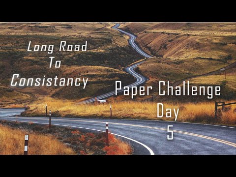 Long Road to Consistency: Paper Challenge Day 5 7/29/2022
