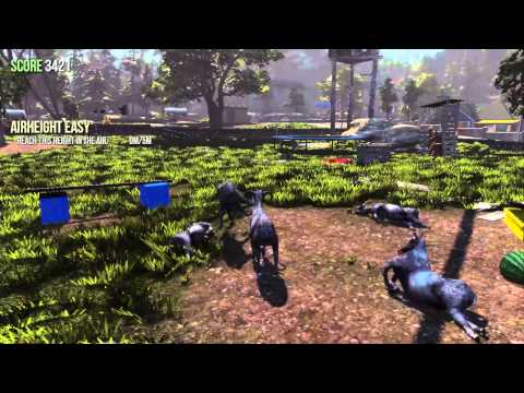 Gameplays de puta merda - 01 - Goat Simulator 2/2 Tràgic final