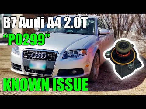 2008 Audi A4 2.0T "P0299" | Turbocharger Recirculation Valve N249