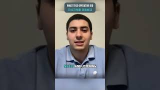 What this operator did to grow business