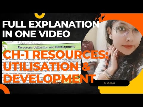 Introduction | Resources | Geography |Class 8 Geography| CH-1 RESOURCES: Utilisation and Development