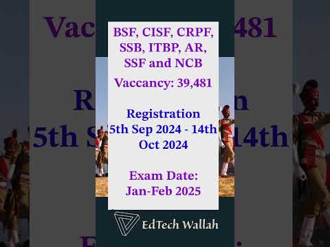 SSC GD Constable 2025 Notification Exam #sscgd #sscgd2025 #sscexam