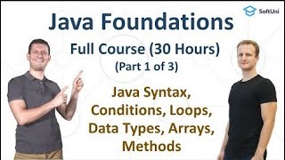 Java Foundations Certification   Full Course Part 1 3