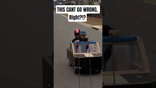 The laughter after the crash 😂 #funny #clips #fail