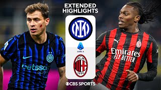 Inter vs. AC Milan: Extended Highlights | Serie A | CBS Sports Golazo