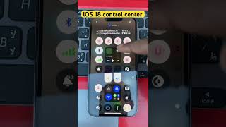 iOS 18 Control Center #ios18 #iphonetricks #automobile #smartphone