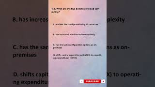 Microsoft Azure Fundamentals AZ 900 - Q 152 100% Exam PASS