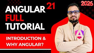 Angular 21 Tutorial in Hindi #1 | Introduction & Why Learn Angular? #angular21