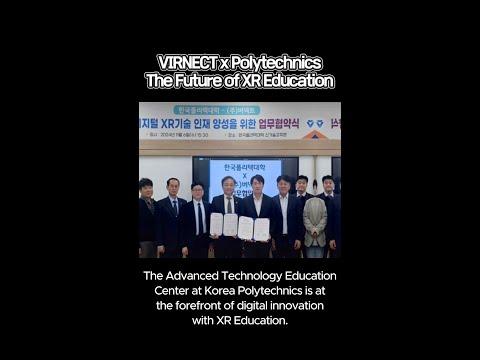 VIRNECT & Korea Polytechnics