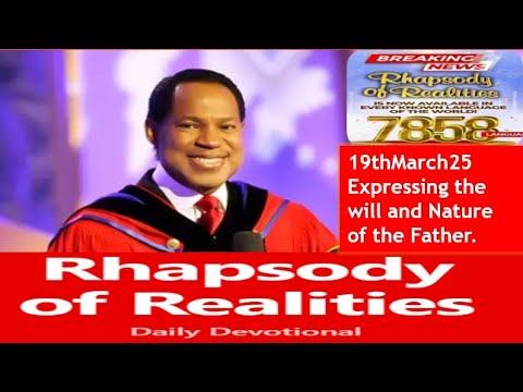 19th March25 Expression of the Willl and Nature of the Father