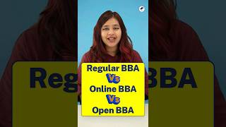 💥Regular BBA kare ya Online BBA? BBA Vs Online BBA Vs Open BBA💥#Shorts #BBA #OpenBBA #OnlineBBA