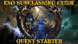 ESO subclassing quest guide