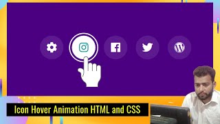 HTML CSS Projects Tutorials  for Beginners in Hindi | HTML CSS Hover Effect Animation