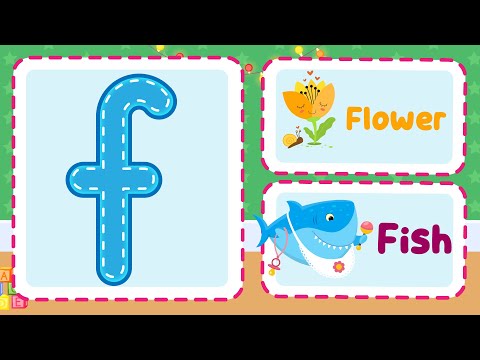 Letter F Song for Kids 🎵 (Lowercase) | Fun ABC Song & Learning Video