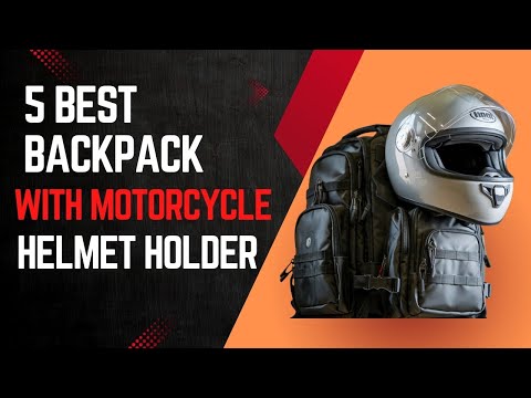 Best Backpack With Motorcycle Helmet Holder 2025