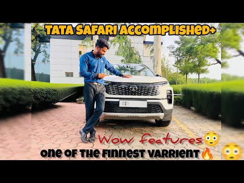 Tata Safari Accomplished+ DT | Top End Variant | करोड़ों के फीचर्स लाखों में