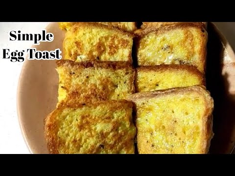 Easy Egg Toast | Quick Breakfast Recipe in 5 Minute | Perfect Morning Breakfast | Easy Evening Snack