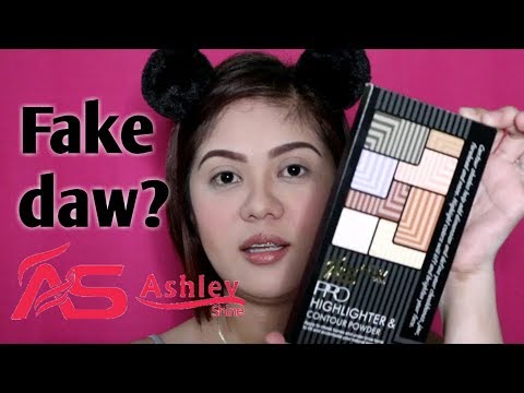 Ashley Shine | Fake Daw??? | Highlighter and Contour Palette | Product Review