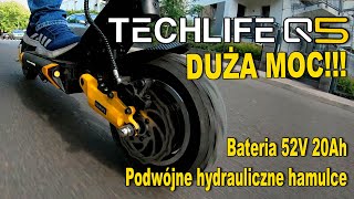 TECHLIFE Q5 strong and fast electric scooter for the urban jungle and beyond