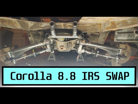 Toyota Corolla TE72 Ford 8.8 IRS SWAP