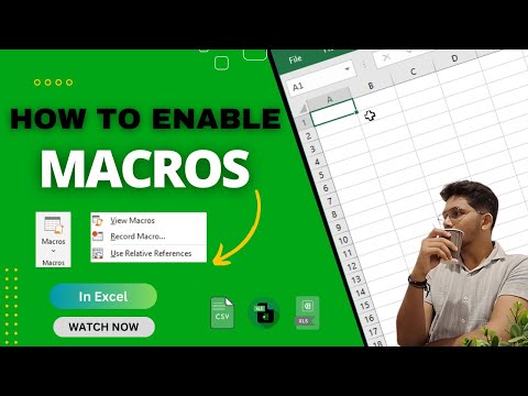 How to Enable Macros in Excel in 2024 #gadget360 #excel #vba #amanrashid #enablemacrosinexcel