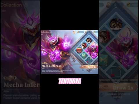 Gacha skin kolektor atlas #mobilelegends