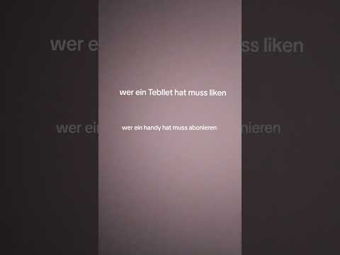 Was habt ihr?