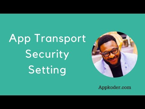 App Transport Security Setting